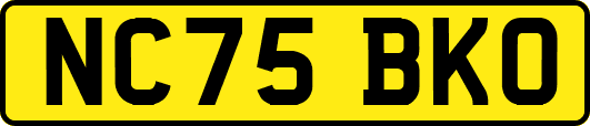 NC75BKO