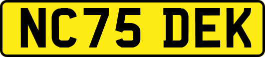 NC75DEK