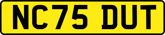 NC75DUT