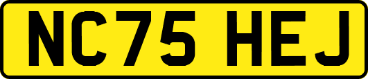 NC75HEJ