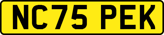 NC75PEK