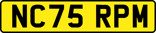NC75RPM