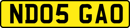 ND05GAO