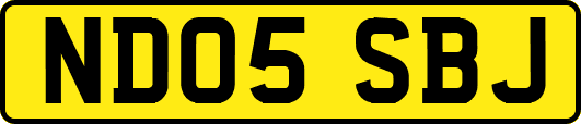 ND05SBJ
