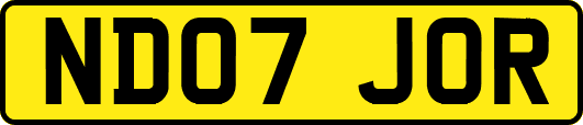ND07JOR
