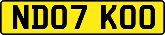 ND07KOO