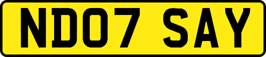 ND07SAY