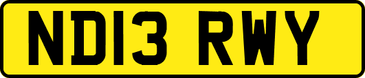 ND13RWY