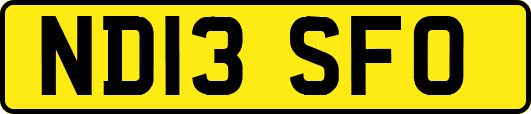 ND13SFO