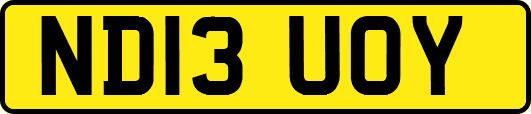 ND13UOY