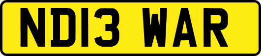 ND13WAR