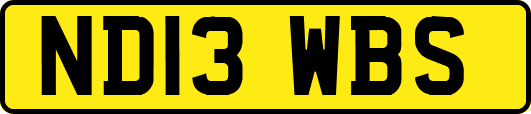 ND13WBS