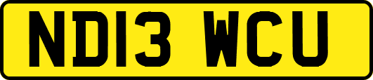 ND13WCU