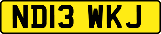 ND13WKJ