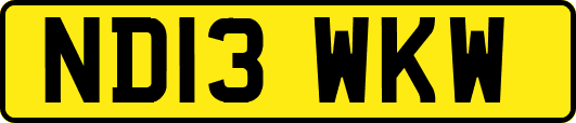 ND13WKW