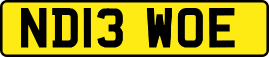 ND13WOE