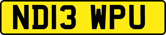 ND13WPU