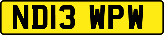 ND13WPW