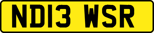 ND13WSR
