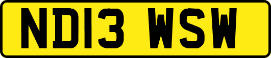 ND13WSW