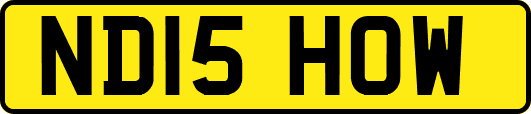 ND15HOW