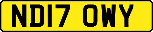 ND17OWY