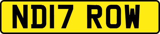 ND17ROW