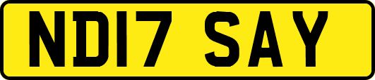 ND17SAY