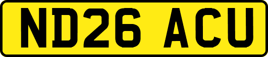 ND26ACU