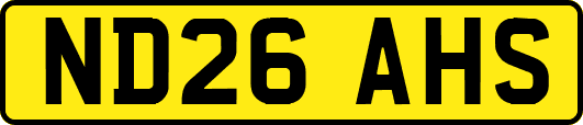 ND26AHS