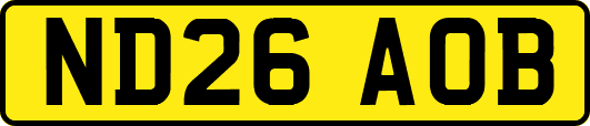 ND26AOB