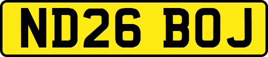 ND26BOJ