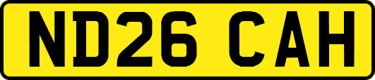 ND26CAH