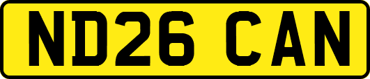 ND26CAN