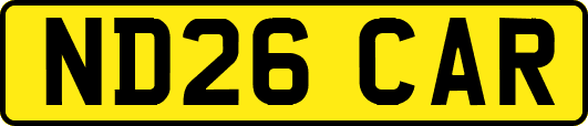 ND26CAR
