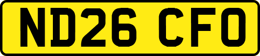 ND26CFO