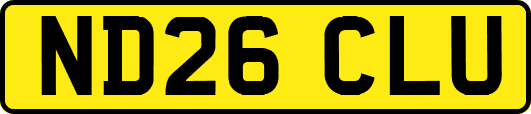 ND26CLU