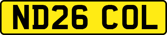 ND26COL