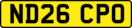 ND26CPO