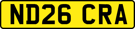 ND26CRA