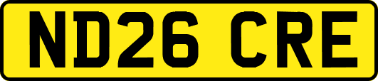 ND26CRE