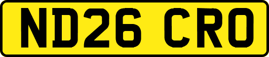 ND26CRO