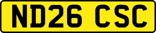 ND26CSC
