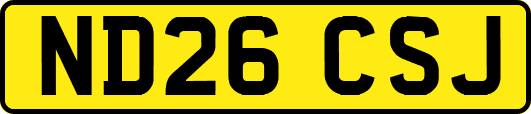 ND26CSJ
