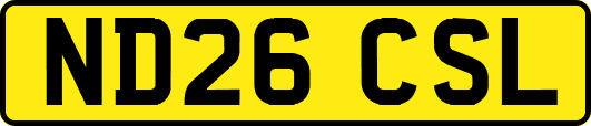 ND26CSL