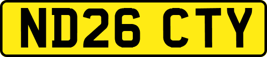 ND26CTY