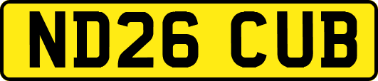 ND26CUB