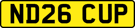 ND26CUP