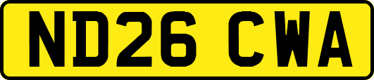 ND26CWA