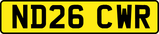ND26CWR
